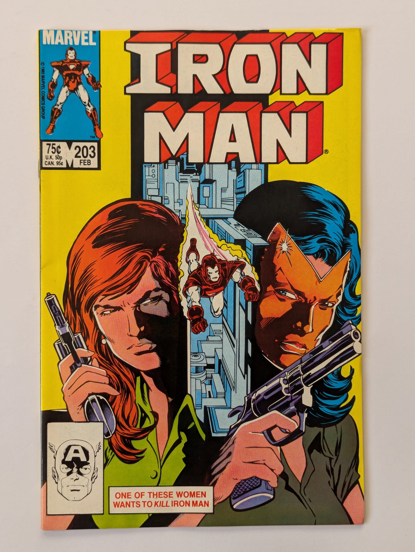 Iron Man #203 Marvel Comic Book