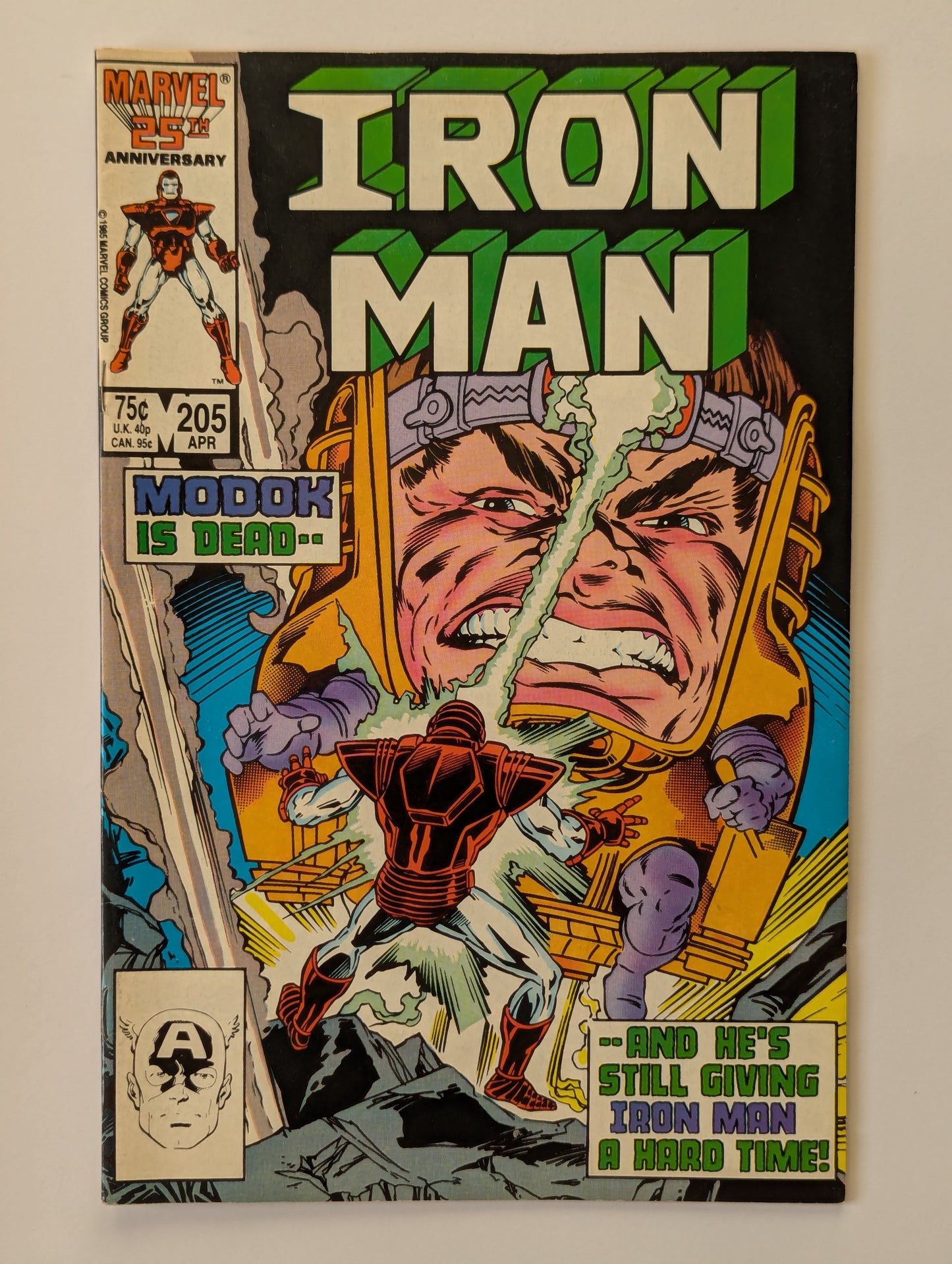 Iron Man #205 Marvel Comic Book