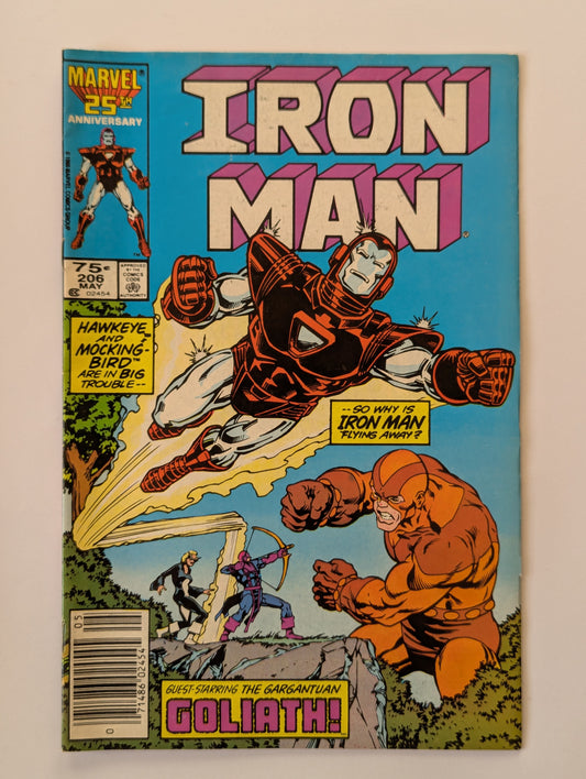 Iron Man #206 Marvel Comic Book