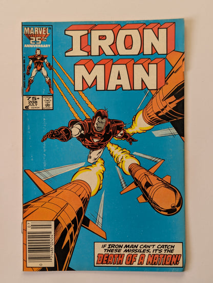 Iron Man #208 Marvel Comic Book