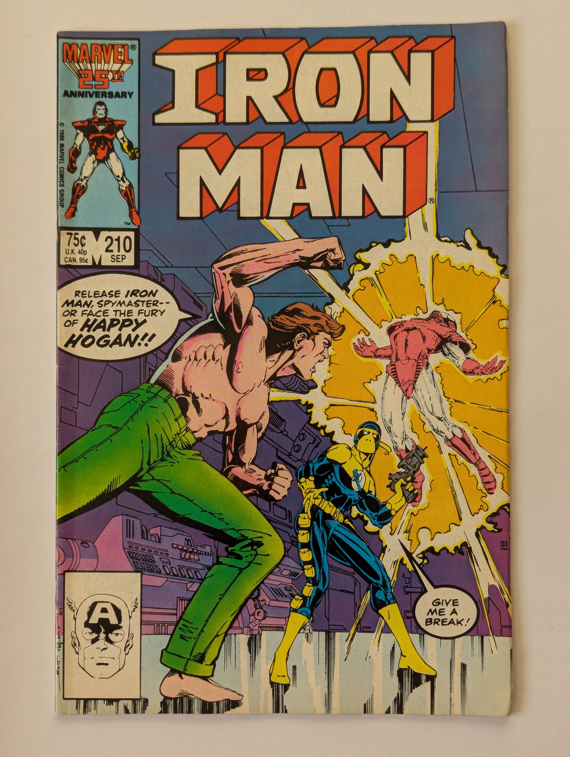 Iron Man #210 Marvel Comic Book