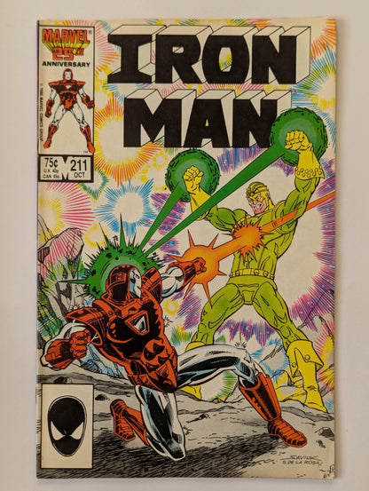 Iron Man #211 Marvel Comic Book