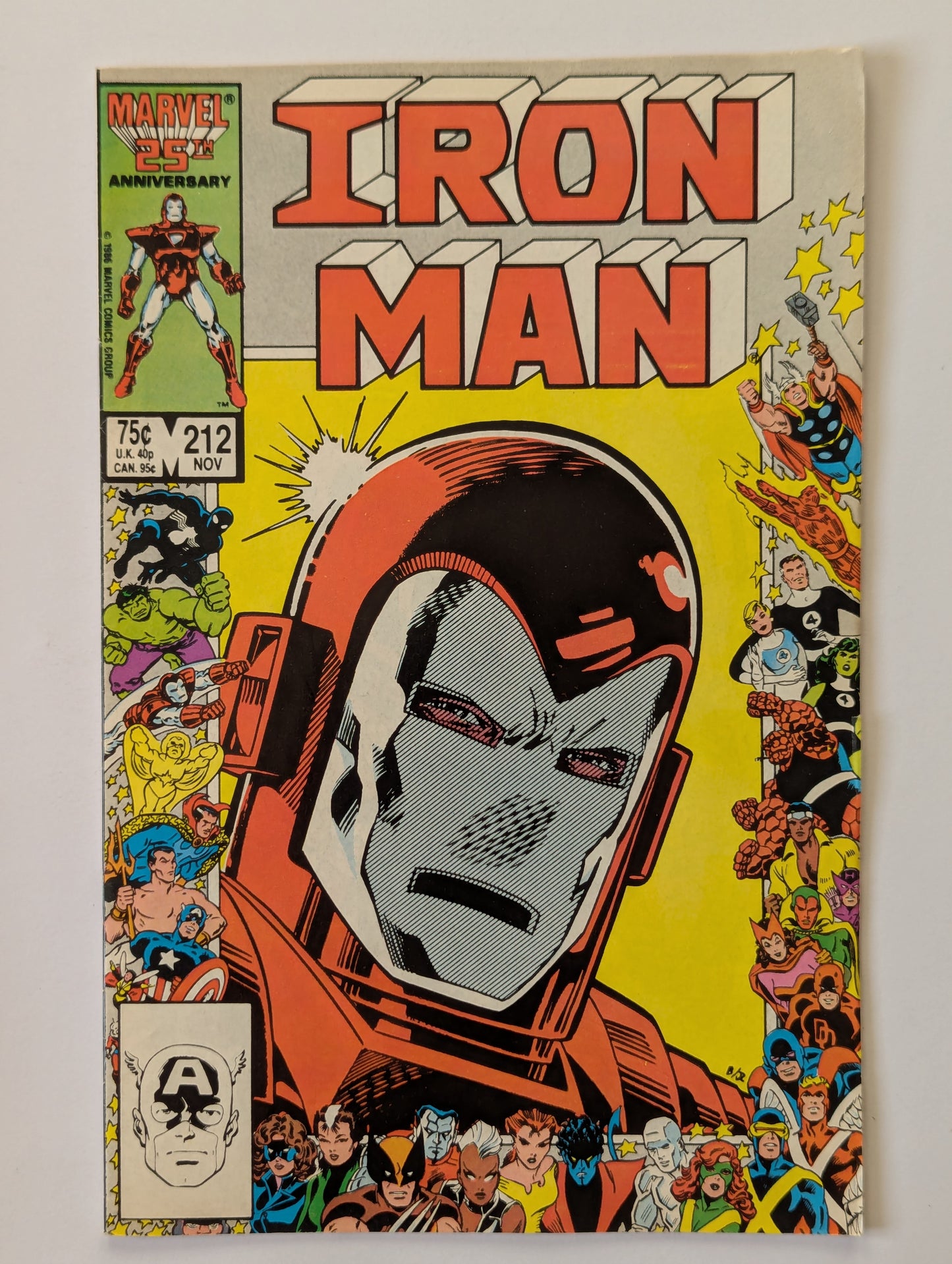 Iron Man #212 Marvel Comic Book