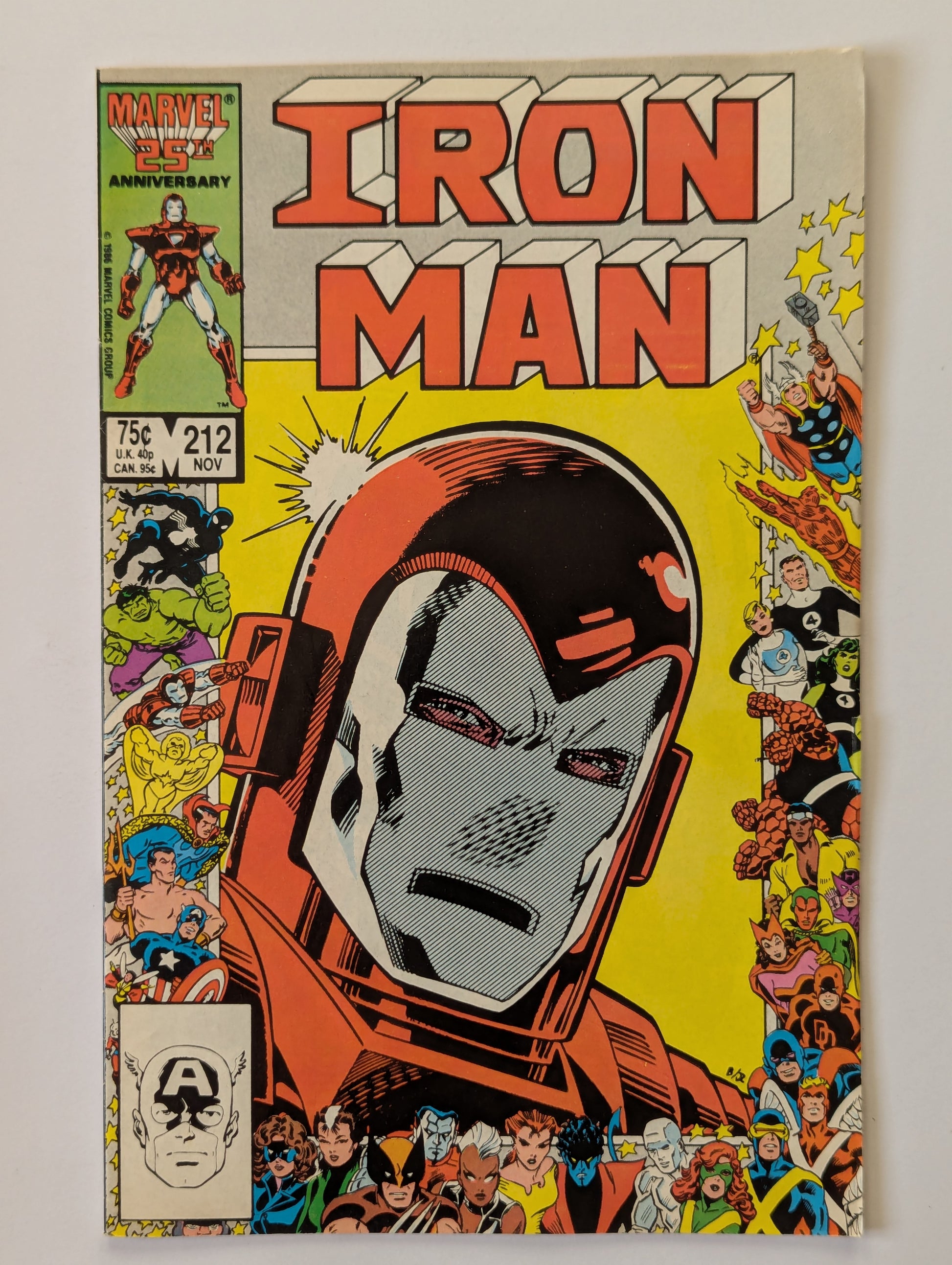 Iron Man #212 Marvel Comic Book