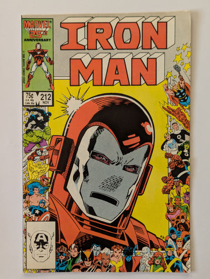 Iron Man #212 Marvel Comic Book