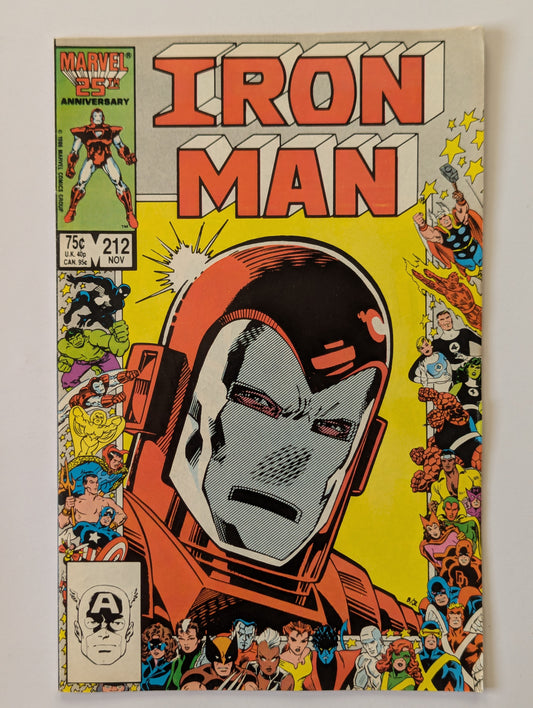 Iron Man #212 Marvel Comic Book