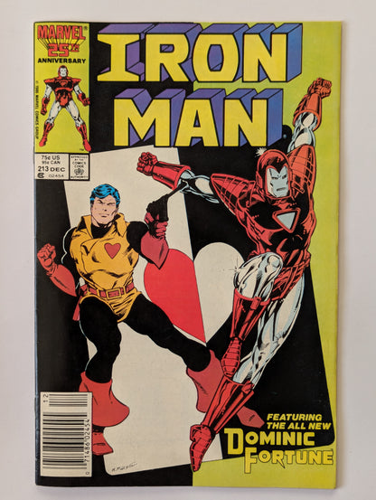 Iron Man #213 Marvel Comic Book