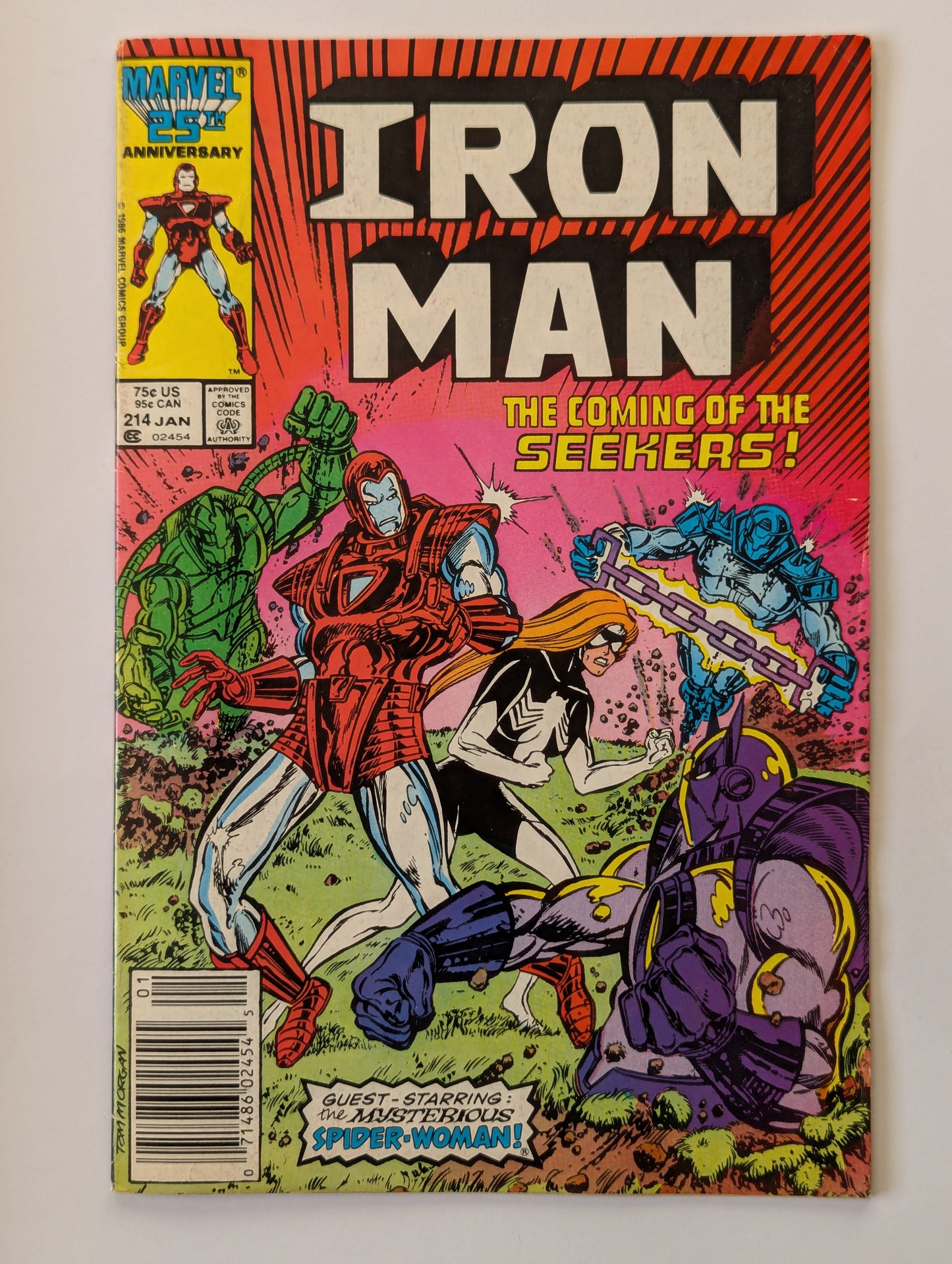 Iron Man #214 Marvel Comic Book