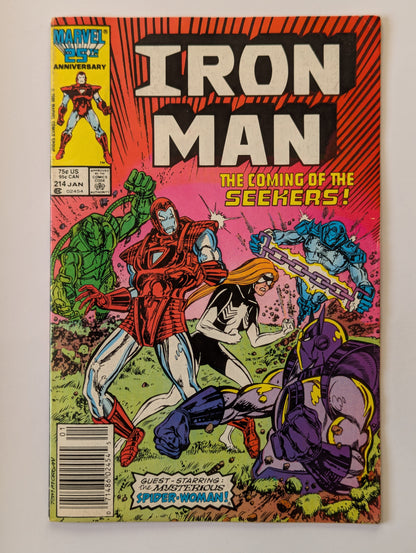 Iron Man #214 Marvel Comic Book
