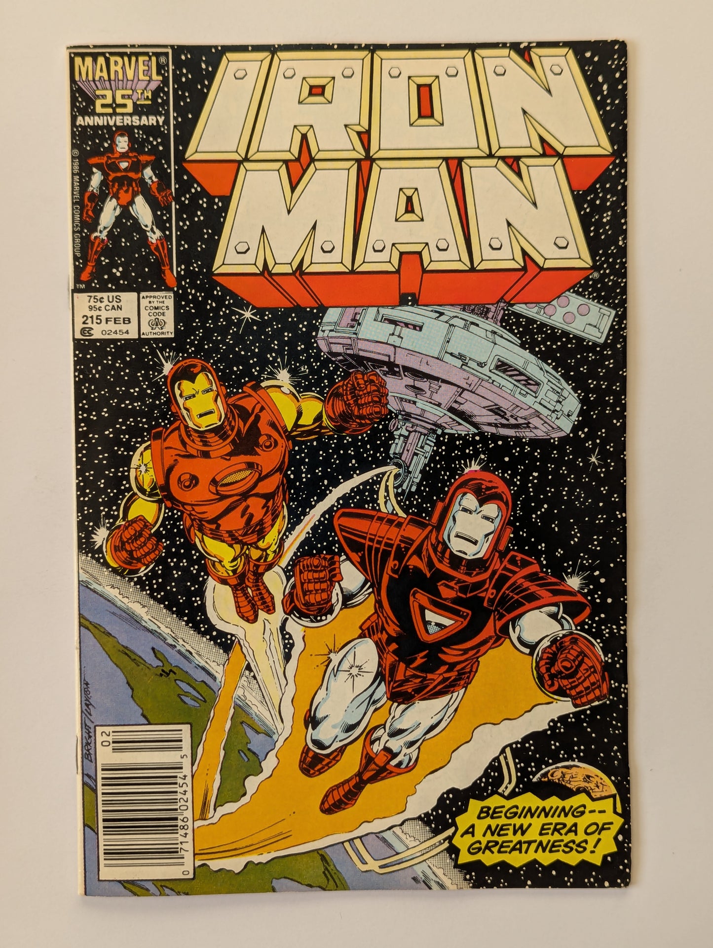 Iron Man #216 Marvel Comic Book