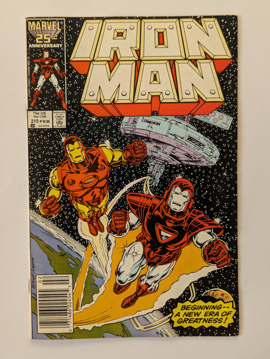 Iron Man #216 Marvel Comic Book