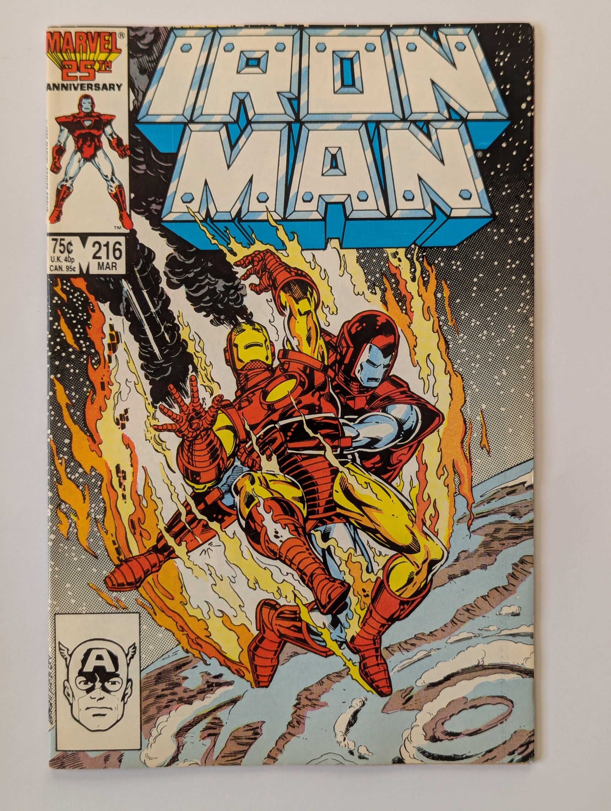 Iron Man #216 Marvel Comic Book