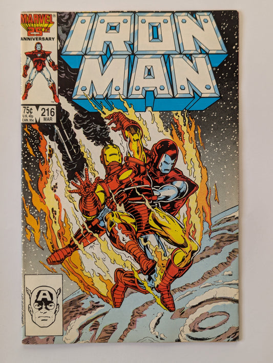 Iron Man #216 Marvel Comic Book