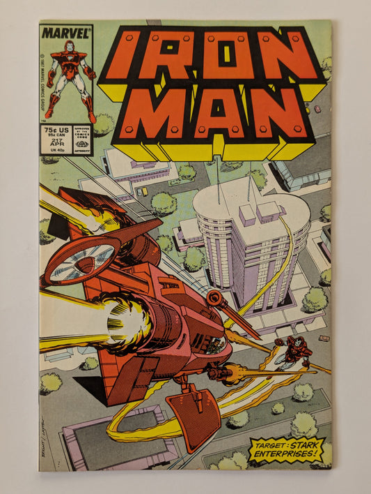Iron Man #217 Marvel Comic Book