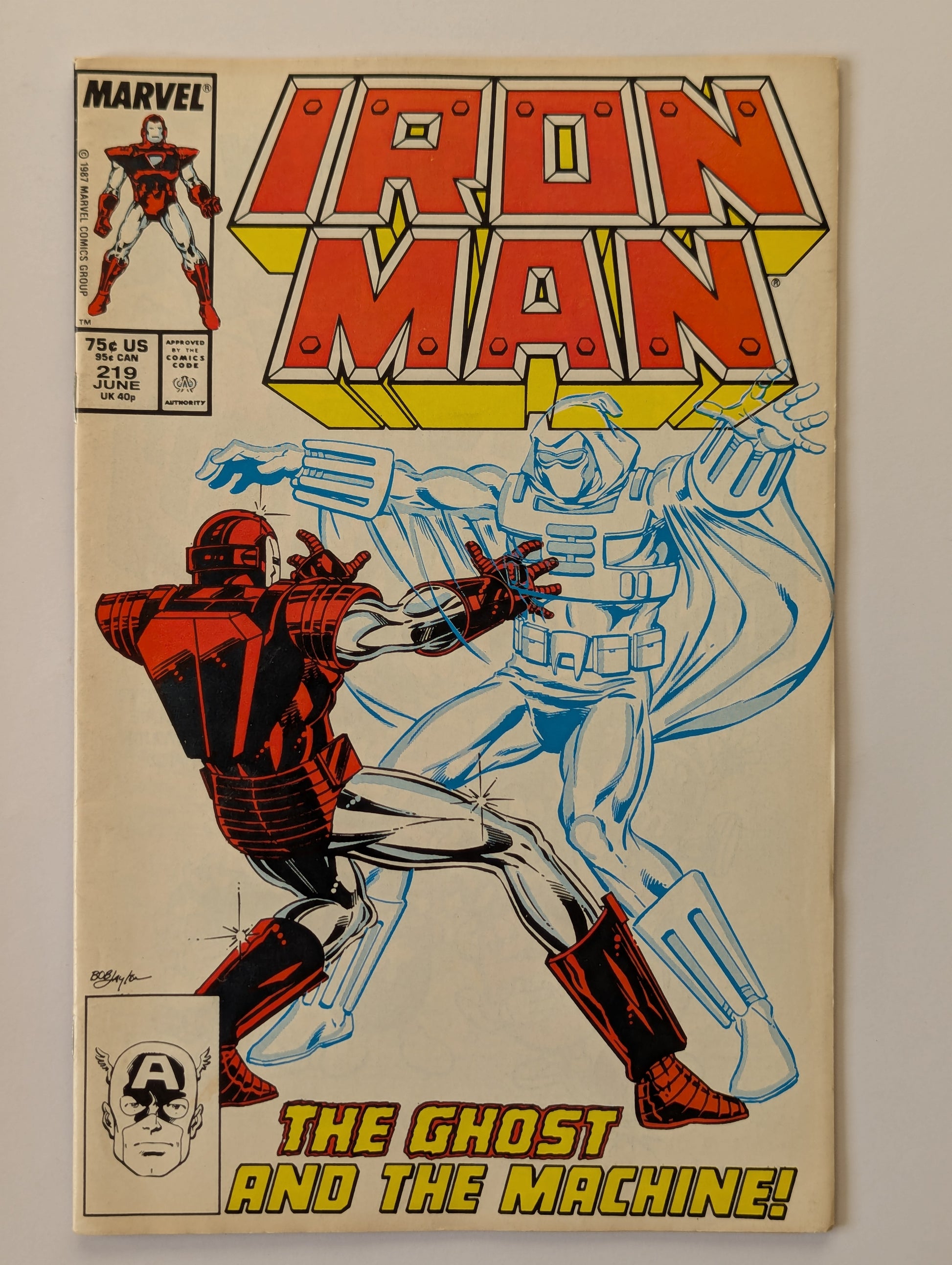 Iron Man #219 Marvel Comic Book