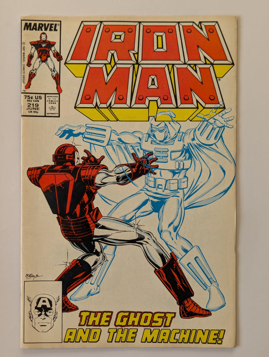 Iron Man #219 Marvel Comic Book