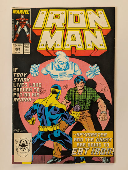 Iron Man #220 Marvel Comic Book