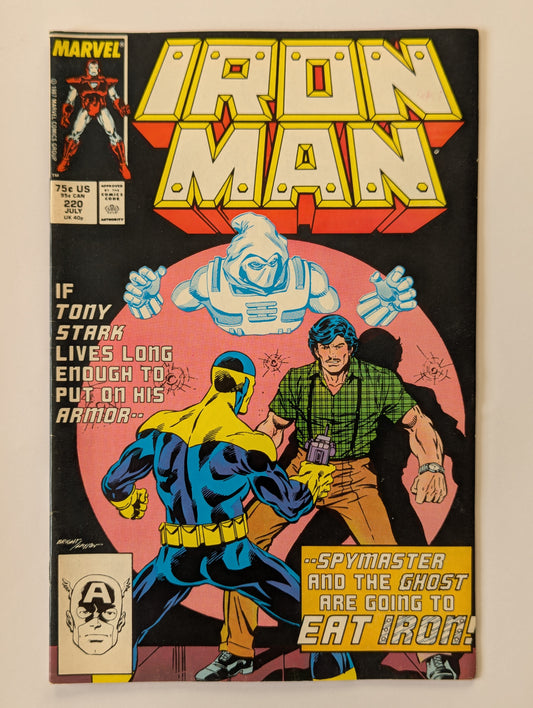 Iron Man #220 Marvel Comic Book
