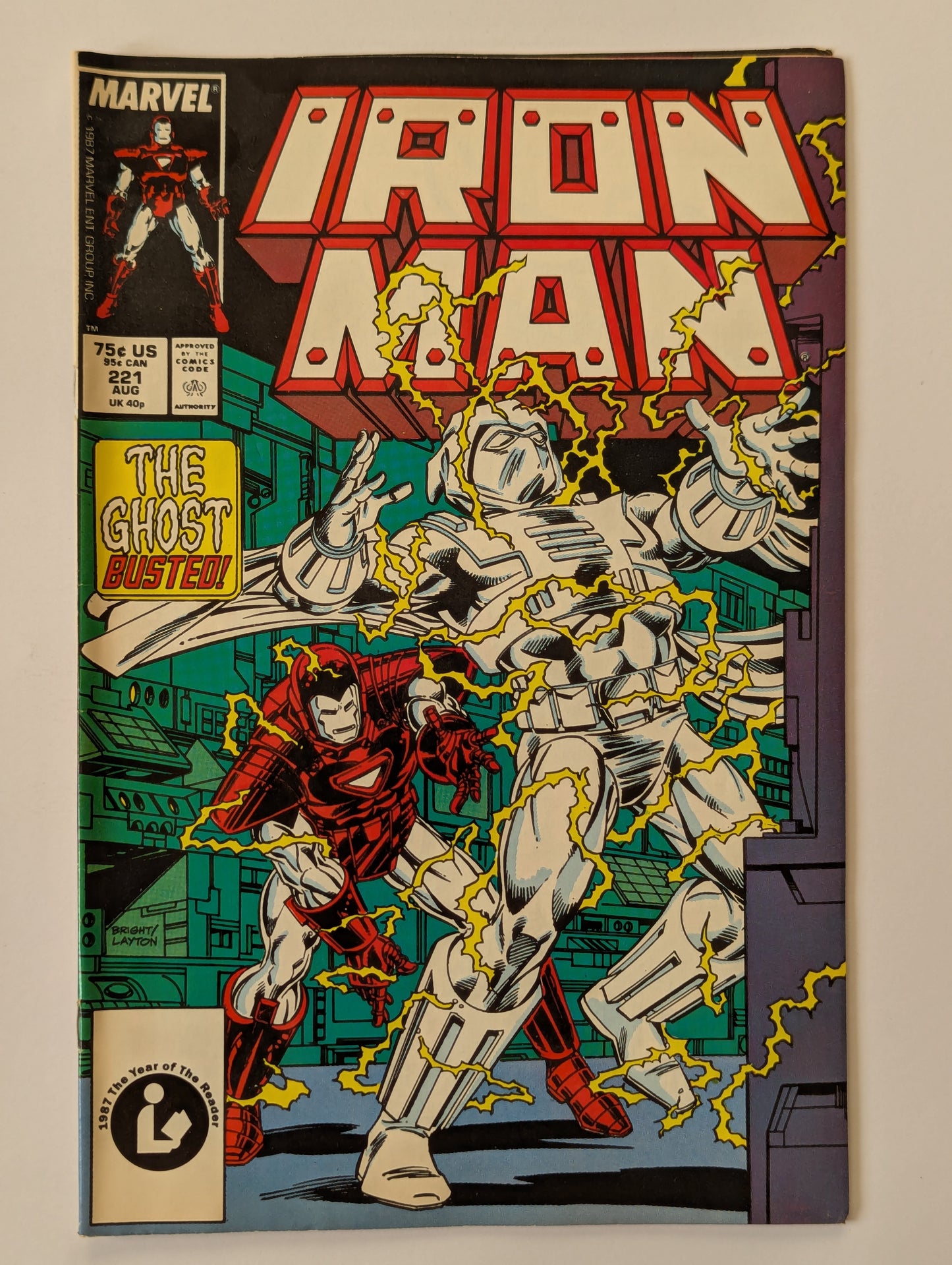 Iron Man #221 Marvel Comic Book