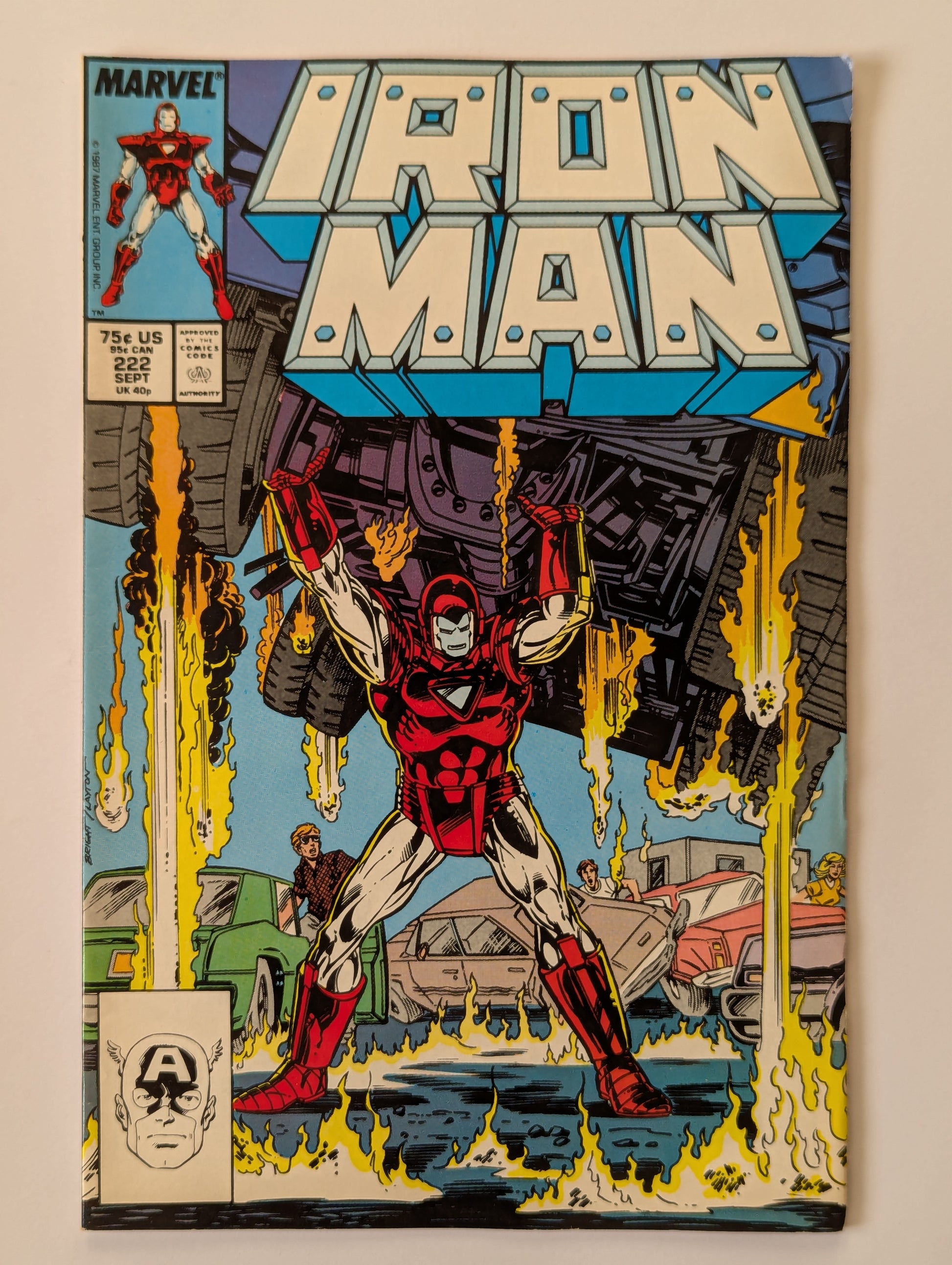 Iron Man #222 Marvel Comic Book