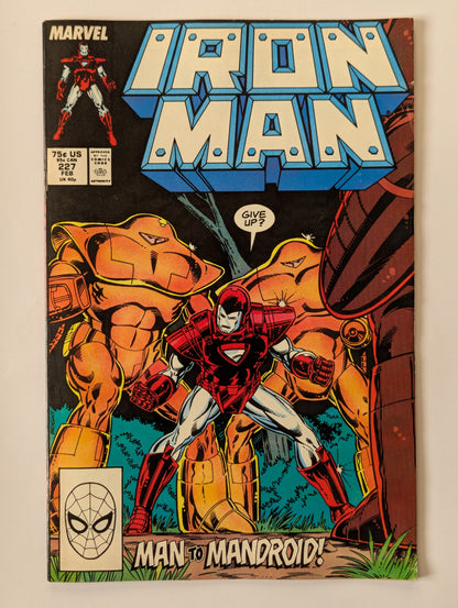 Iron Man #227 Marvel Comic Book
