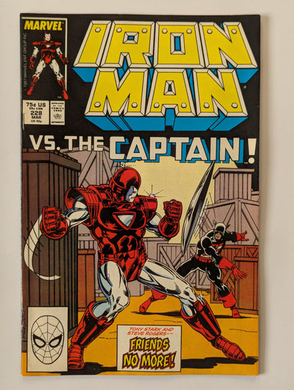 Iron Man #228 Marvel Comic Book
