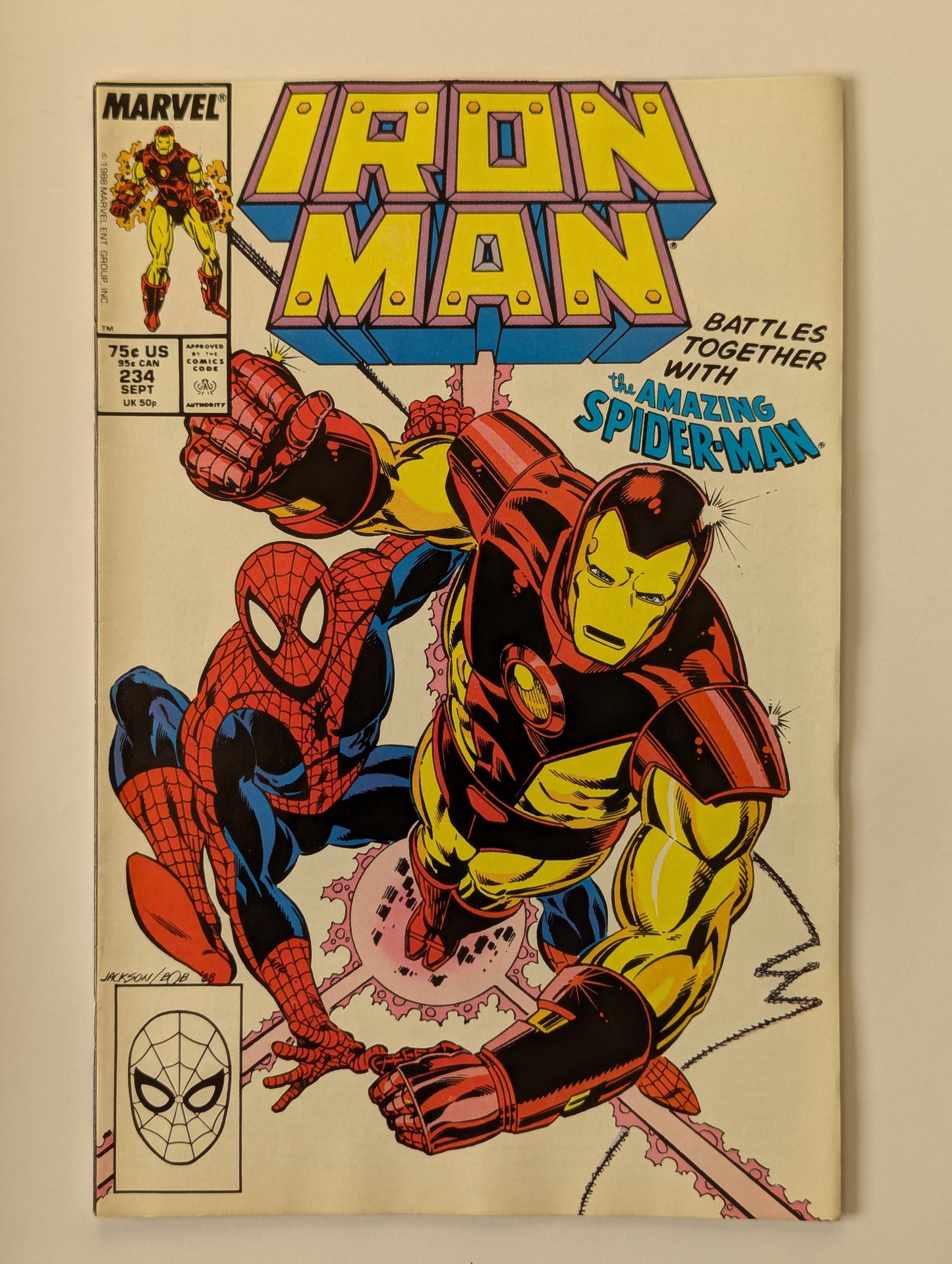 Iron Man #234 Marvel Comic Book