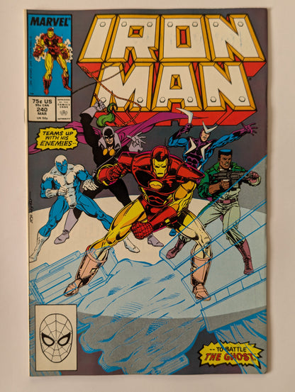 Iron Man #240 Marvel Comic Book