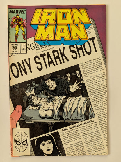 Iron Man #243 Marvel Comic Book