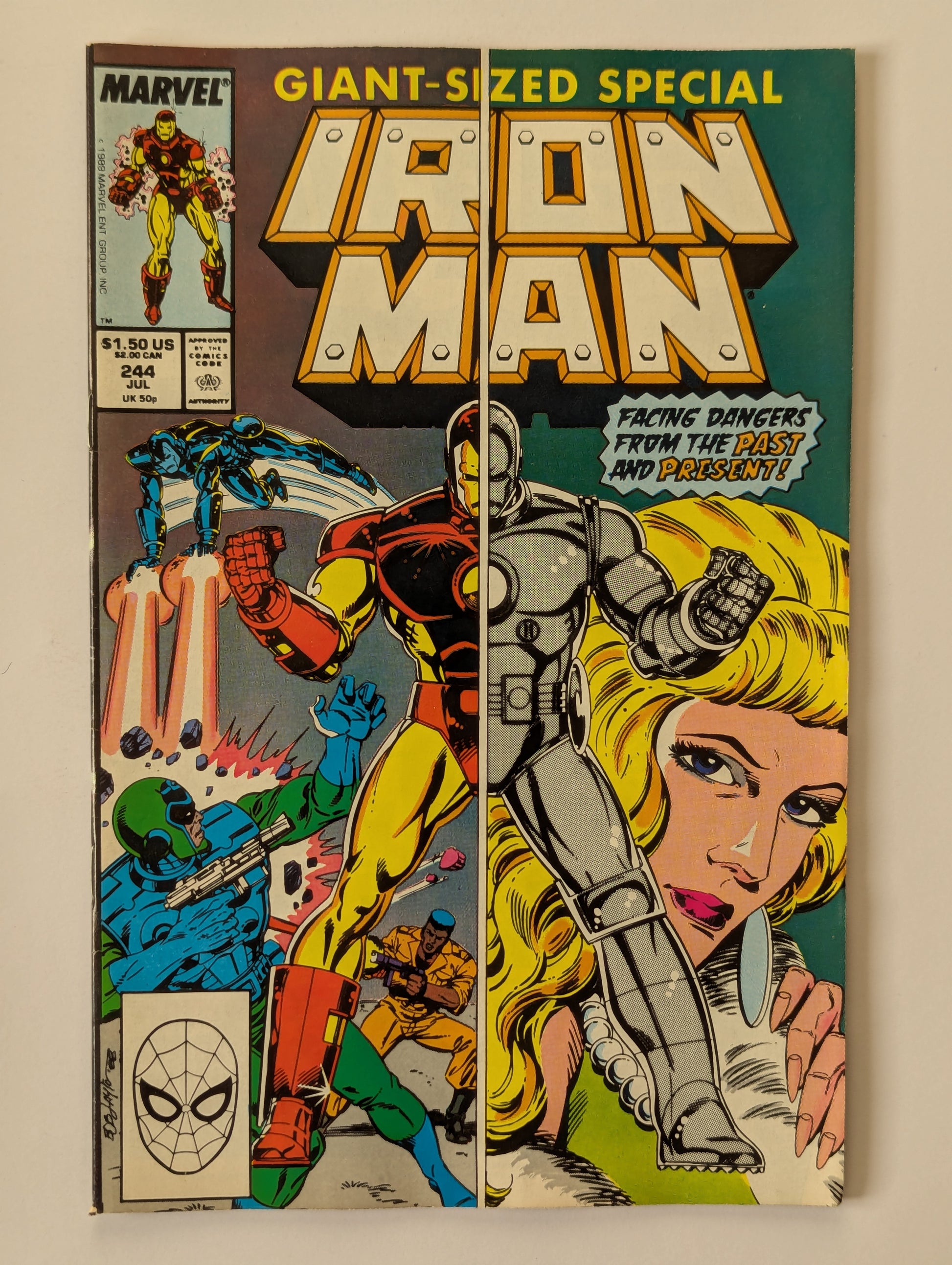 Iron Man #244 Marvel Comic Book