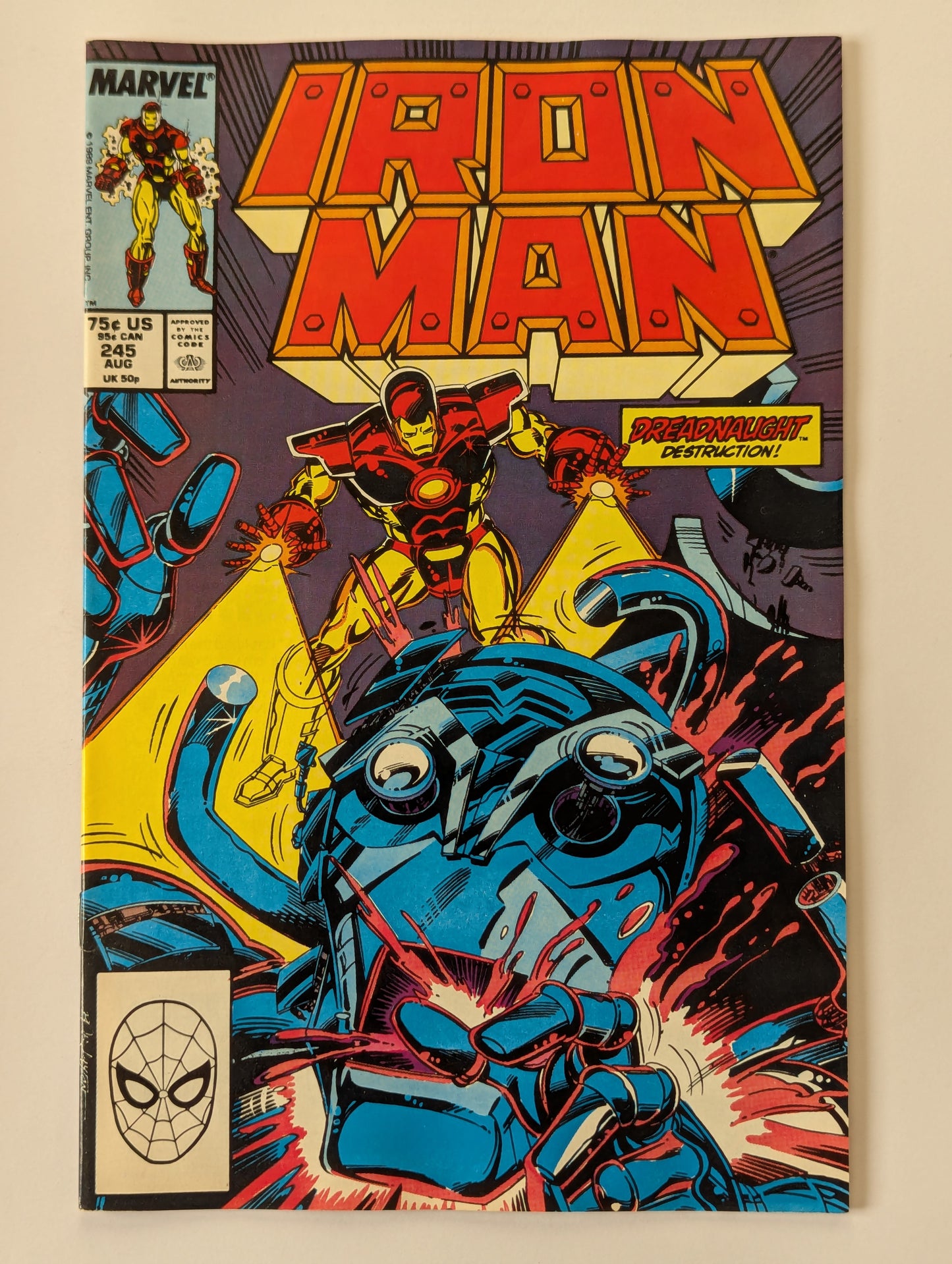 Iron Man #245 Marvel Comic Book