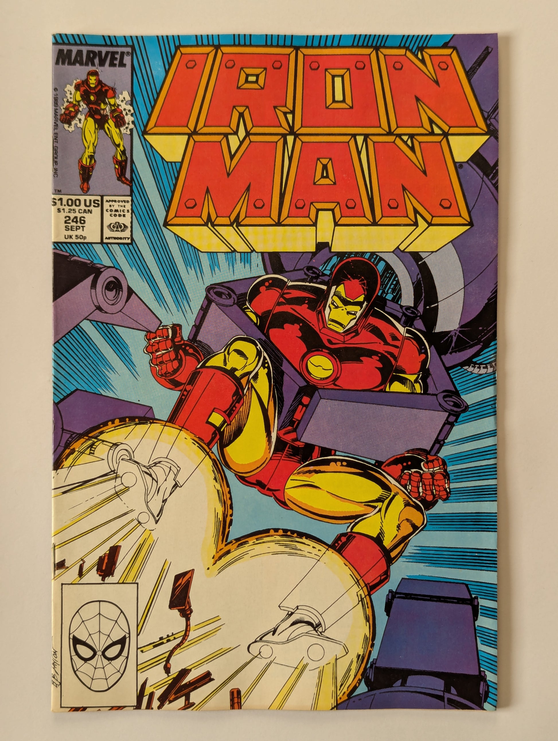 Iron Man #246 Marvel Comic Book