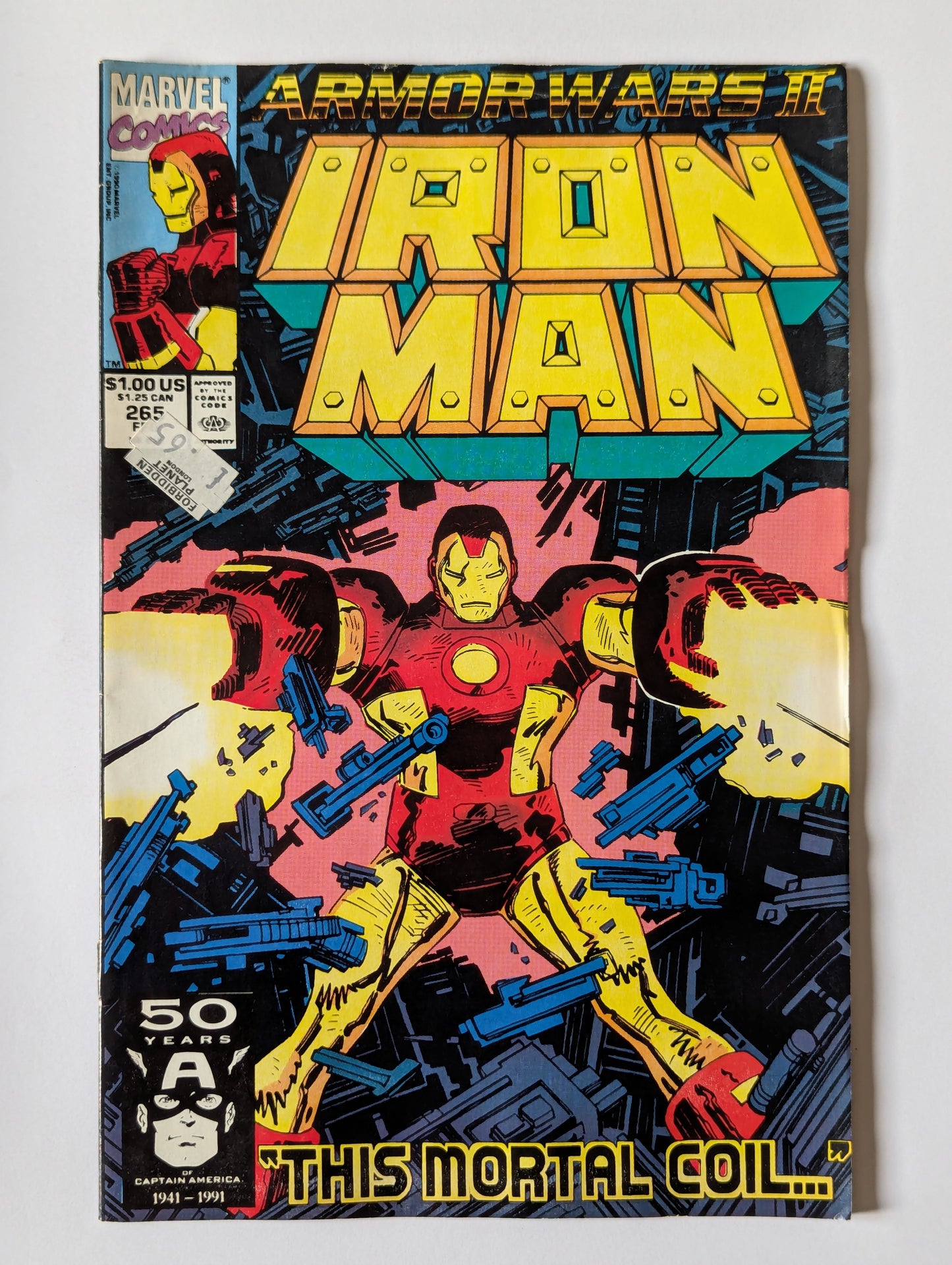 Iron Man #265 Marvel Comic Book