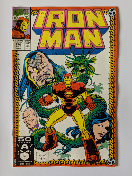 Iron Man #270 Marvel Comic Book