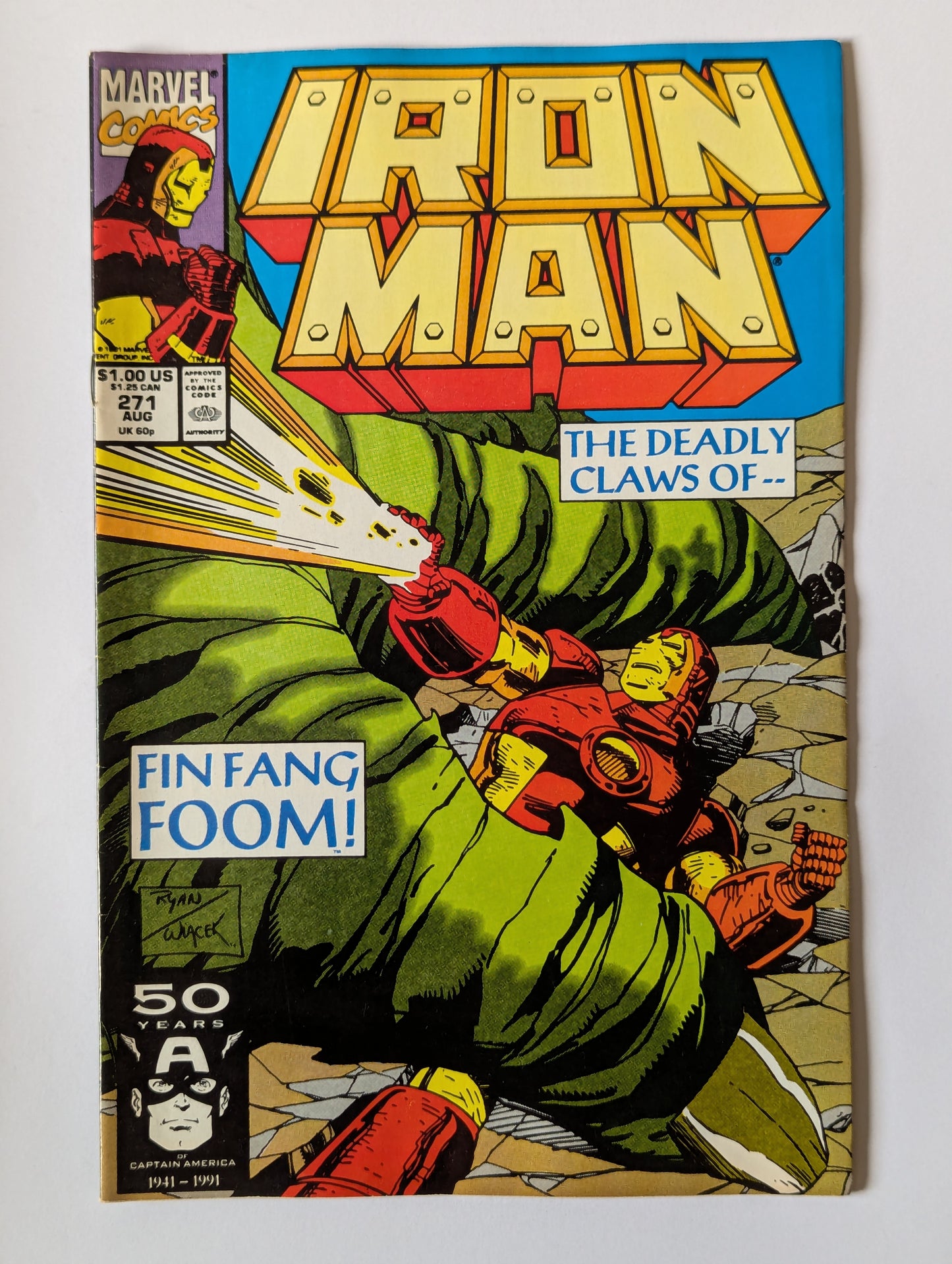 Iron Man #271 Marvel Comic Book