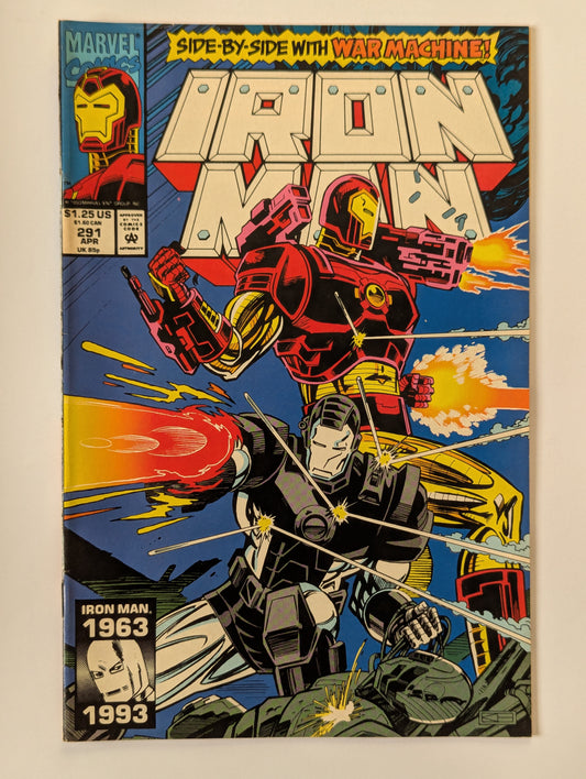 Iron Man #291 Marvel Comic Book