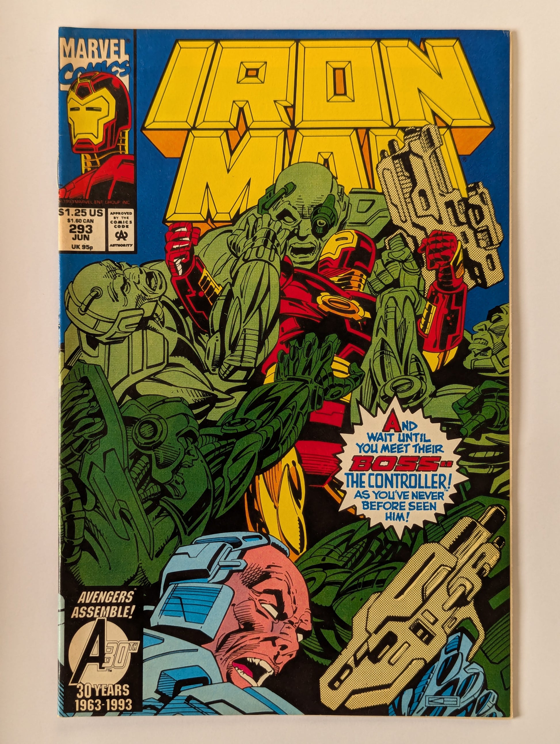 Iron Man #293 Marvel Comic Book