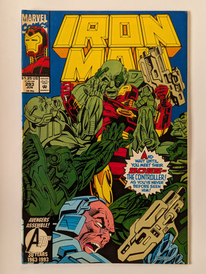 Iron Man #293 Marvel Comic Book
