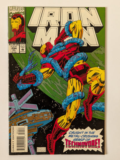 Iron Man #294 Marvel Comic Book