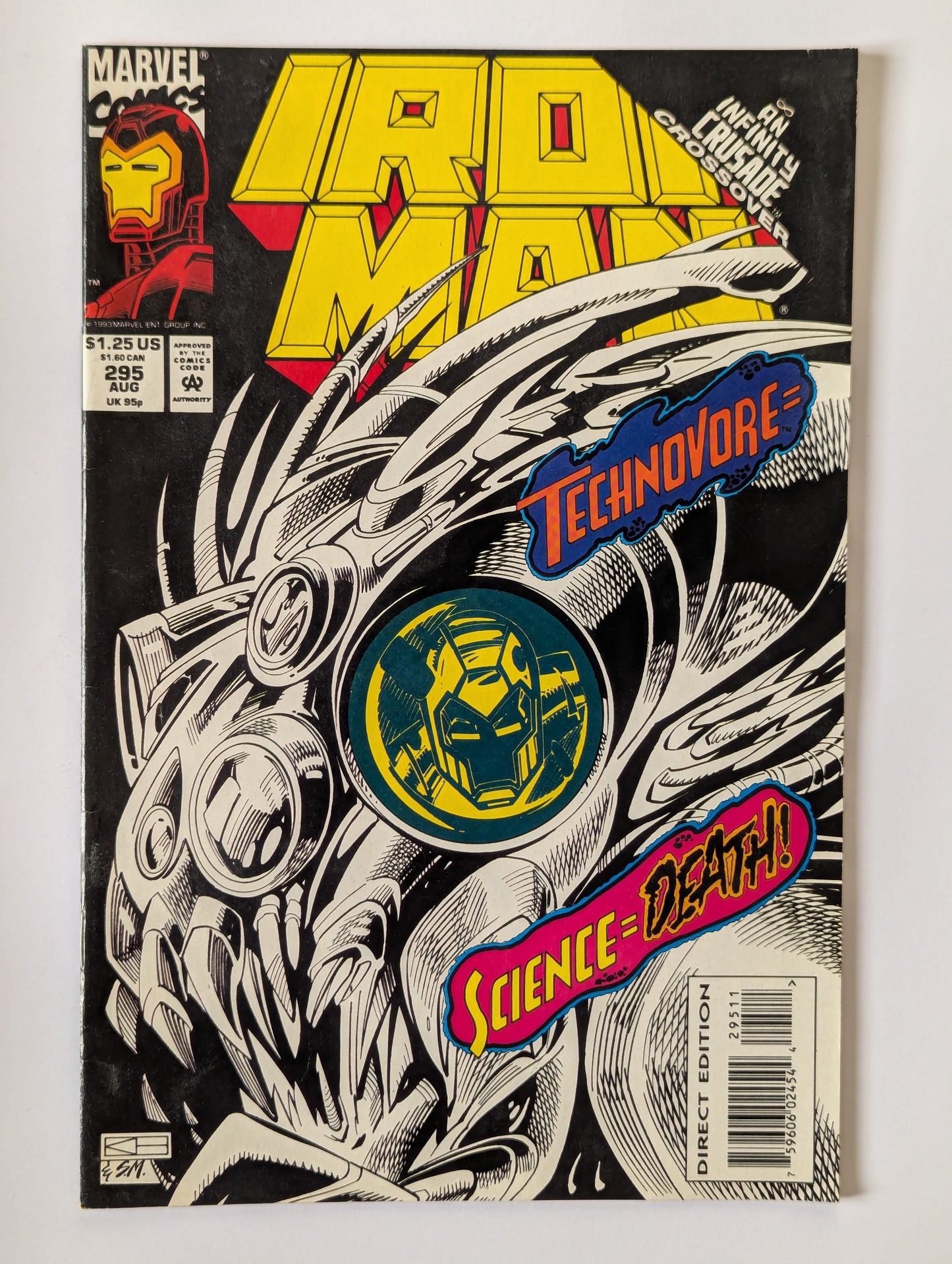 Iron Man #295 Marvel Comic Book