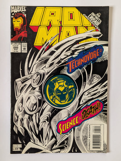 Iron Man #295 Marvel Comic Book