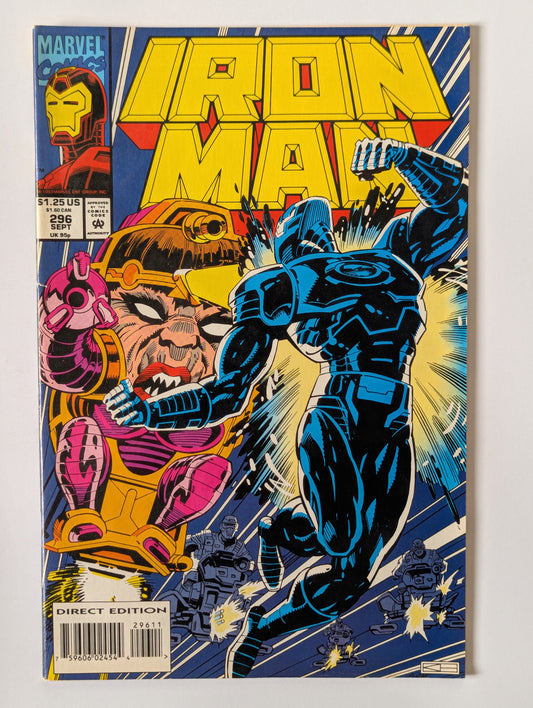 Iron Man #296 Marvel Comic Book
