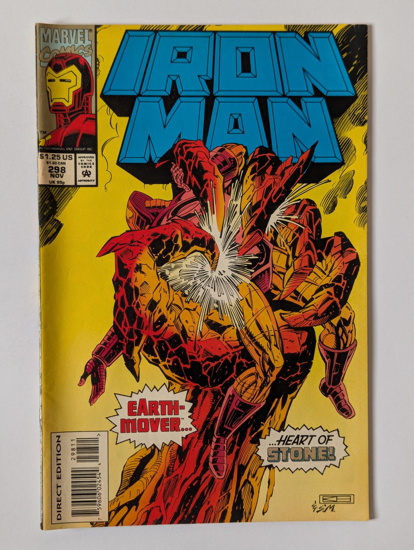 Iron Man #298 Marvel Comic Book