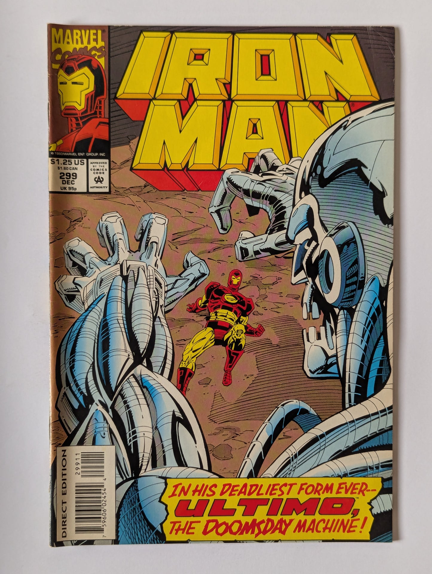 Iron Man #299 Marvel Comic Book