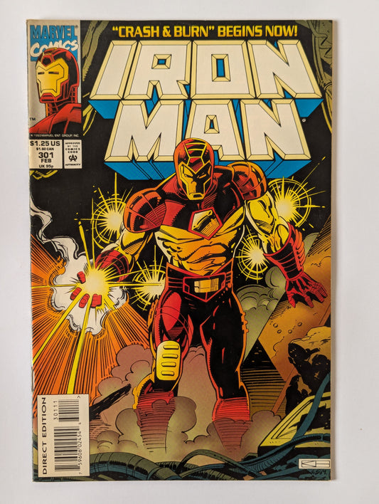 Iron Man #301 Marvel Comic Book