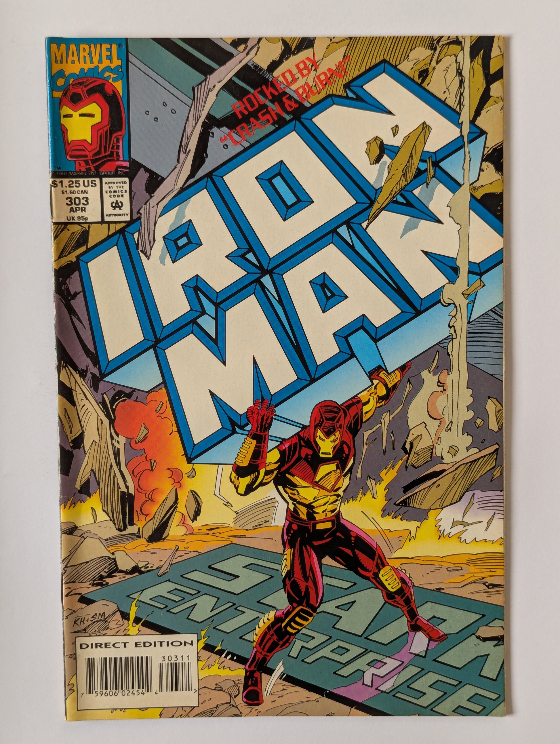 Iron Man #303 Marvel Comic Book