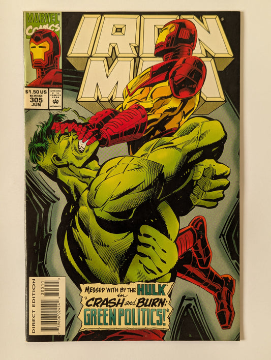 Iron Man #305 Marvel Comic Book