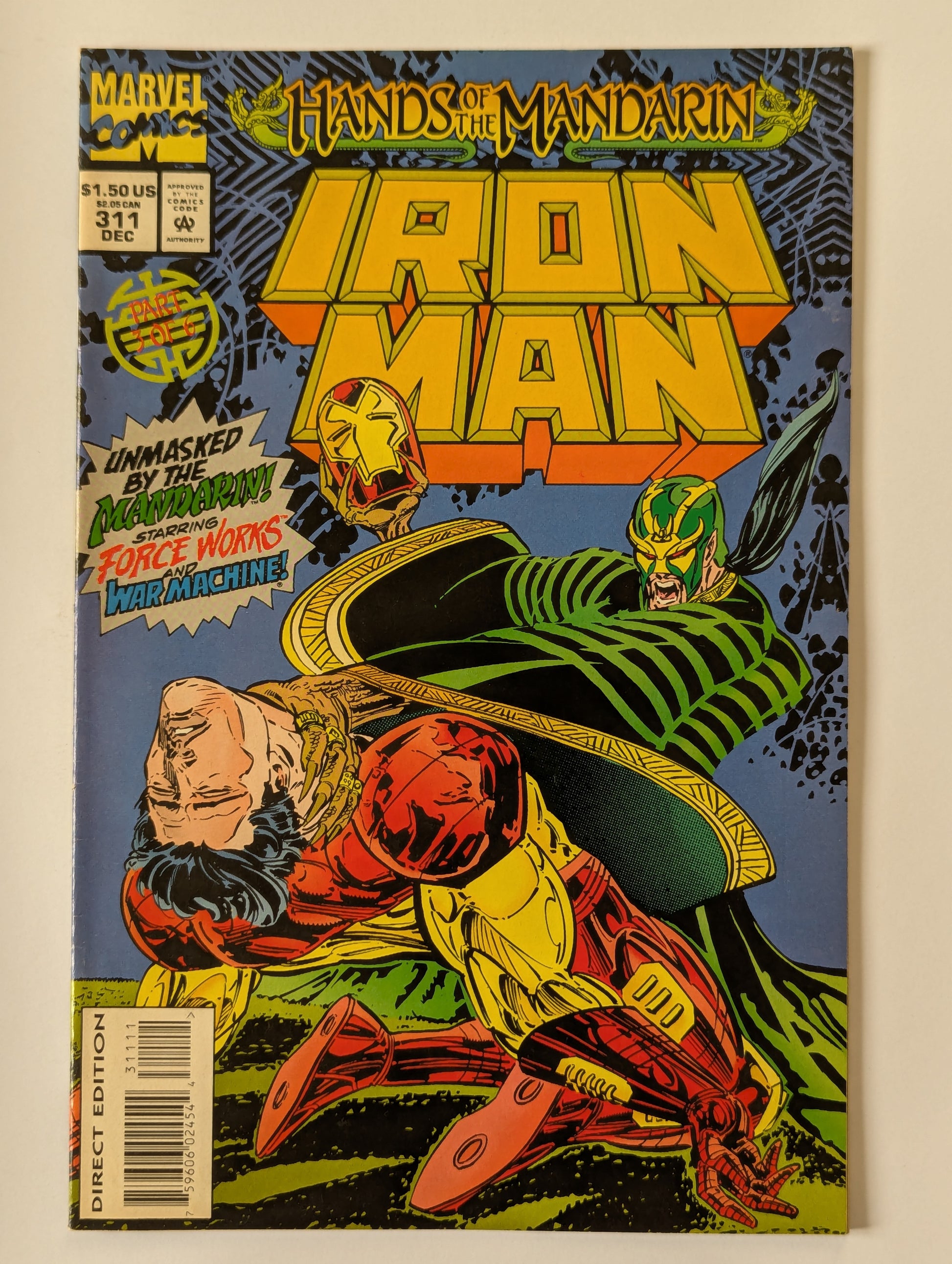 Iron Man #311 Marvel Comic Book