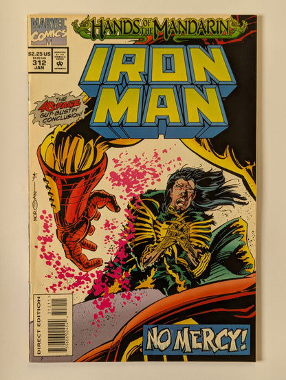 Iron Man #312 Marvel Comic Book