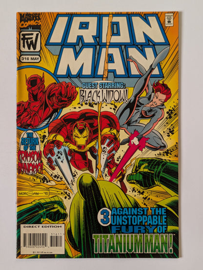 Iron Man #316 Marvel Comic Book